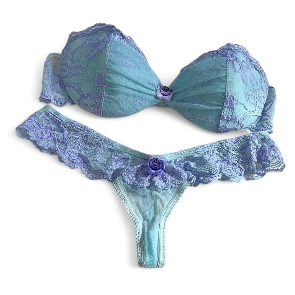 Y2K Vintage Victoria’s Secret Lingerie Set - Picture 1 of 7